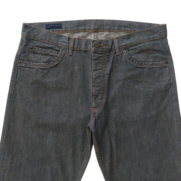 (SOLD) Acne Studios X Lanvin Blue Grey Jeans Men's Size 34 - Picture 2 of 9